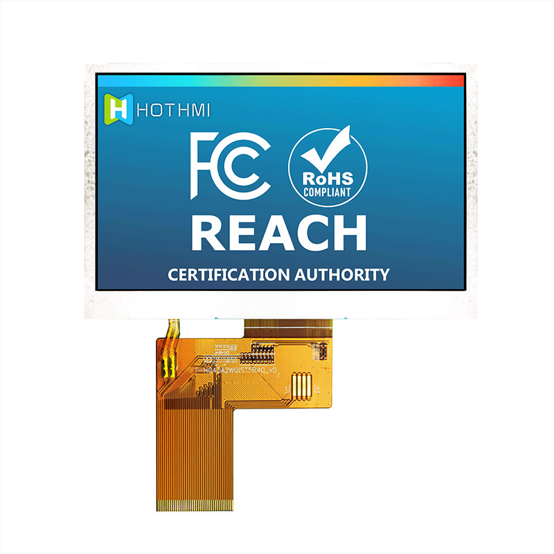 4.3" 480x272 IPS TFT LCD Display | SC7283 Controller High Brightness