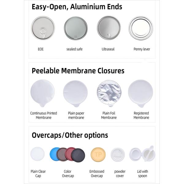 Customized biodegradable cylindrical paper tube for tea food chocolate box