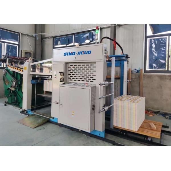 Manipulator Automatic Die Cutting Creasing Machine For Carton Large Size 1360*960mm