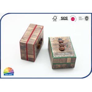 Snow Man Soap Rigid Shoulder Box With Button Matte Lamination