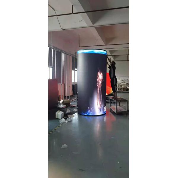 P1.25 Flexible LED Display Screen Magnets front service Steel cabinet with painting