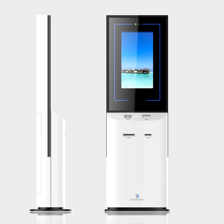 Buy cheap Ticket Vending E - Payment Kiosk Thermal Printer Finger Print Reader product