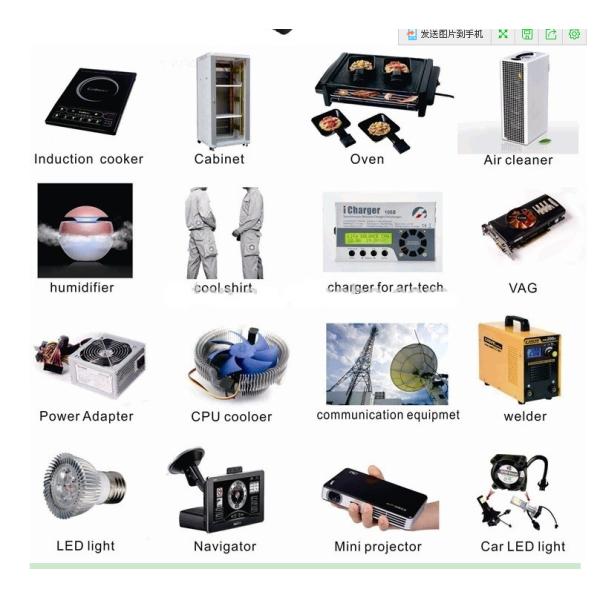 USB PWM Axial CPU Computer Case Cooling Fans 70mm x 70mm x15mm High Speed