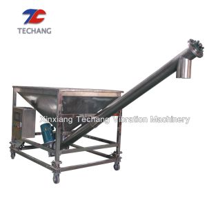China Food Sauger Weighing Inclined Screw Feeder Conveyor Hopper Powder on sale