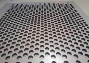 Buy cheap Decorative Perforated Metal Mesh Screen / Metal Perforated Sheet Customized Size product