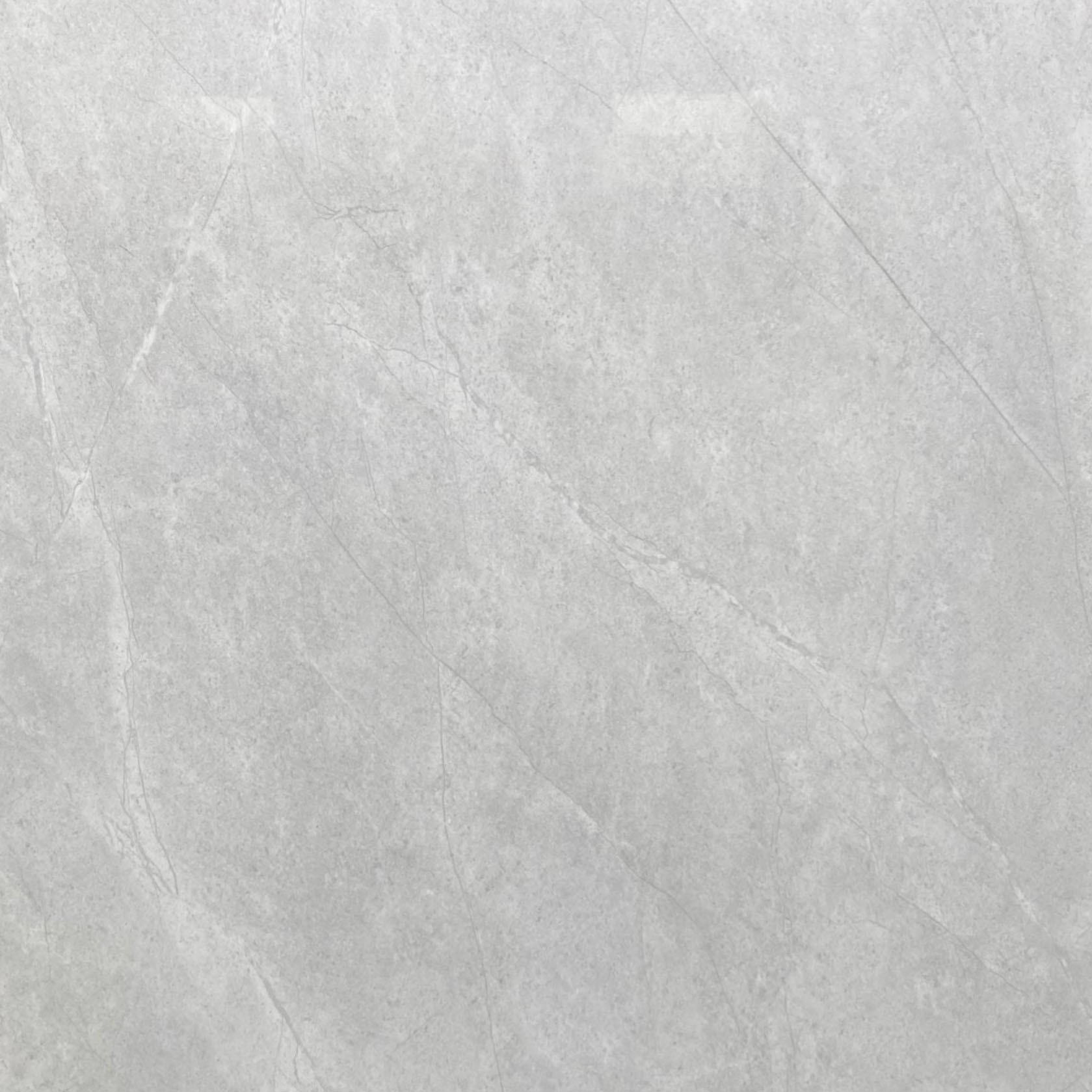 600x600mm Polished Glazed Porcelain Tile Gray for Floor and Wall