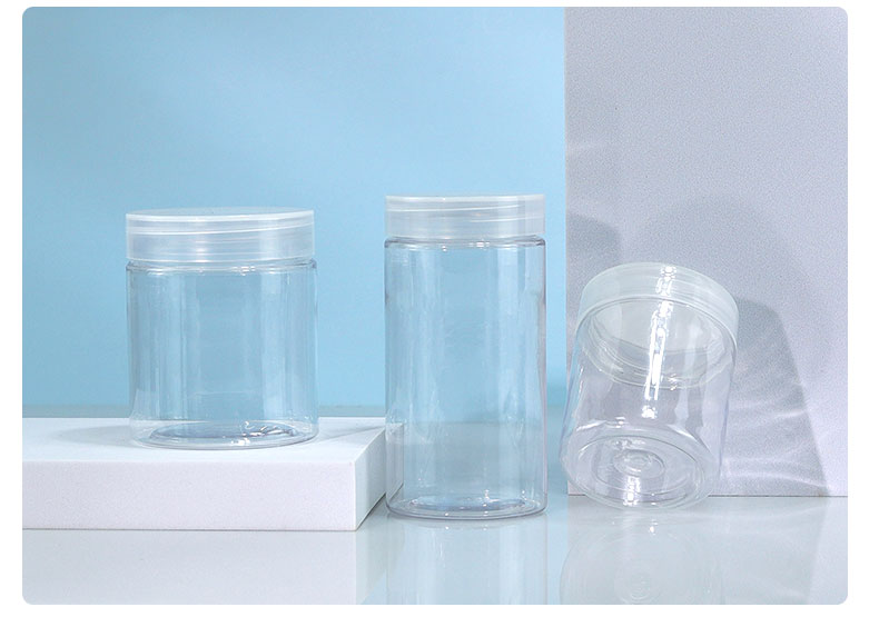 50ml 100ml 150ml Custom Color Empty Pink Face Cleansing Body Butter Scrub Cream Jar Pet Cosmetic Plastic Jars