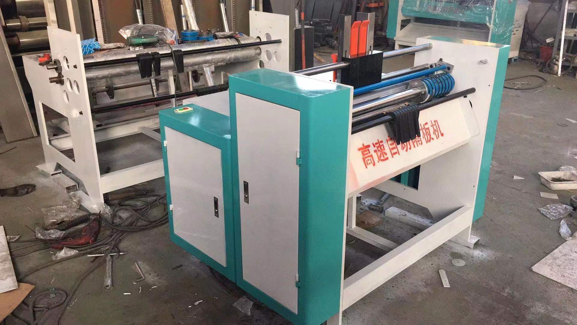 380V Auto Corrugated Cardboard Fruit Carton Box Packaging Partition Slotter Machine
