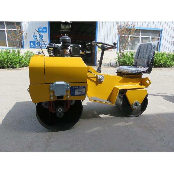Tight Structure Vibratory Road Roller Right Steering Double Drum Road Roller