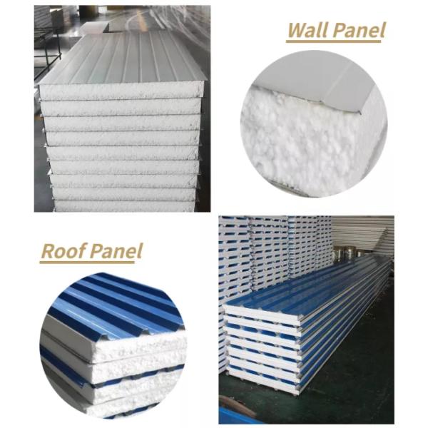 Metal Foam Core Building Material Polyurethane Puf Insulated Roofing Panel