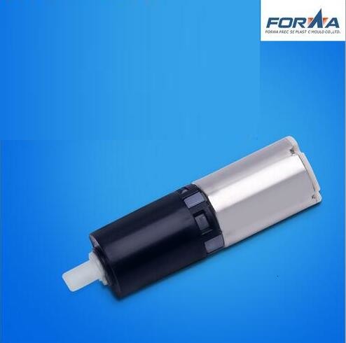Automotive Injection Mold OEM ODM Parts Gear Motor Black , White
