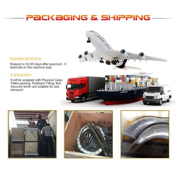 Bridge Construction Pipe Bent Machine , Automatic Tube Bending Machine 2 - 10D