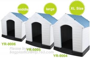 Buy cheap Outdoor Large Plastic Dog House For Large Breed Dog, Plastic Dog Transport House & Box & Cage, Fashion big dog apartment product