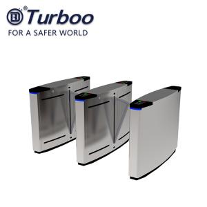 Buy cheap Retractable Biometric Flap Access Control Turnstile Gate Malfunction Self - Detection product