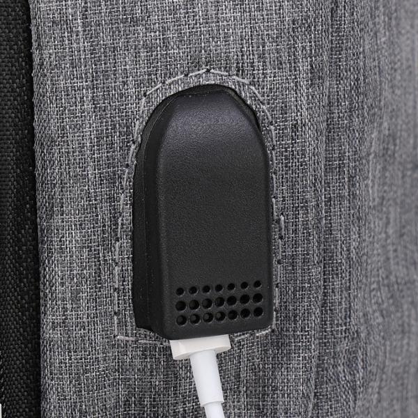 Waterproof Three In One Backpack Nylon Computer Backpack Set With USB