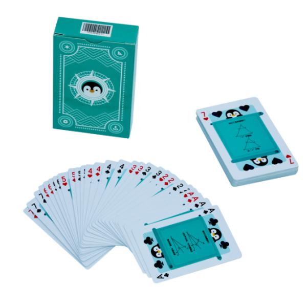 Front And Back Both Sides Printed C2S Paper Playing Cards For Advertising