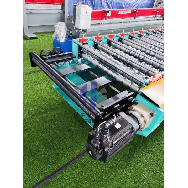7.5kw Servo Motor 26 Roll Corrugated Sheet Rolling Machine Precision Customized