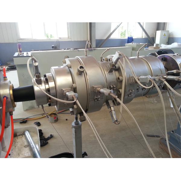Computerized Automatic Single-screw Pre-Insulated Pipe Production Line for PERT/PEX Pre-Insulated Pipes