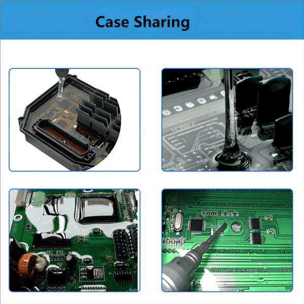 Vulcanizing Transparent Electrical Clear Potting Epoxy Silicon Gel Shockproof