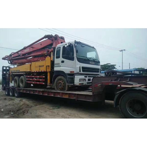 2010 Year ISUZU Used Putzmeister Concrete Pumps 42M With M42-5RZ Boom Model