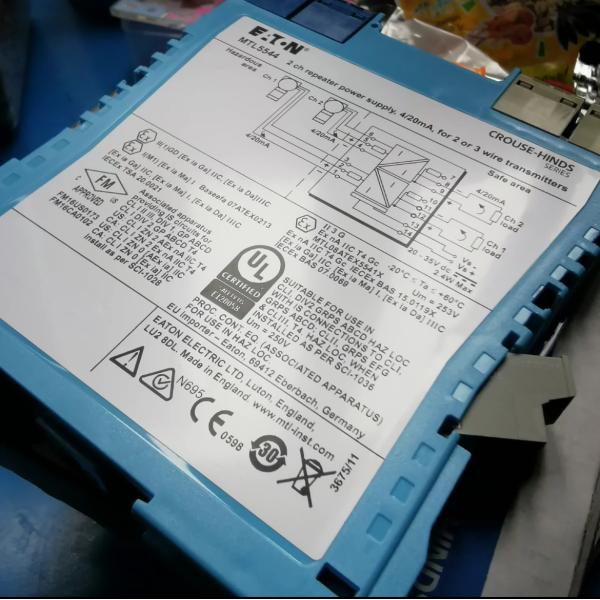 MTL5544s MTL Instruments Proximity Detector Interface Base Guideway Safety Barriers
