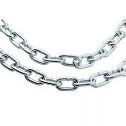 Stainless Steel Welded Galvanized Link Chain Fatigue Resistant For Conveyor