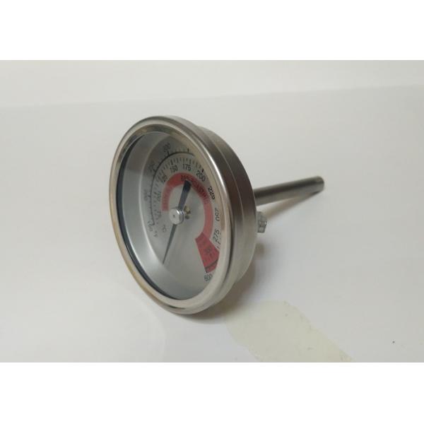 Barbecue Grills Instant Cooking Thermometer / Stainless Steel High Temperature Gauge