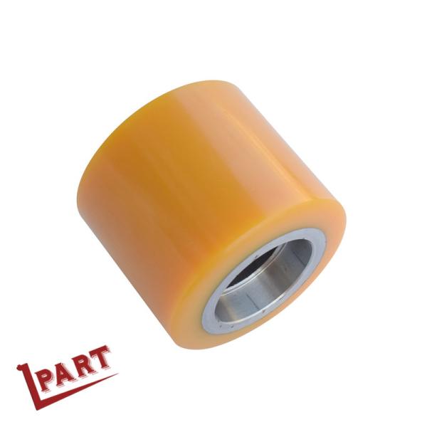 Custom 6 Inch Polyurethane Wheels PU Rubber Wheels For Forklift
