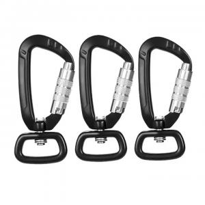 Buy cheap Polished Finish Heavy Industry 4KN Spring Carabiner Hook for Dog Leash Hiking Camping product