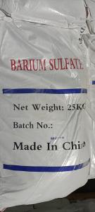 Buy cheap Painting use Native Barium Sulfate white fine powder manufacturer product