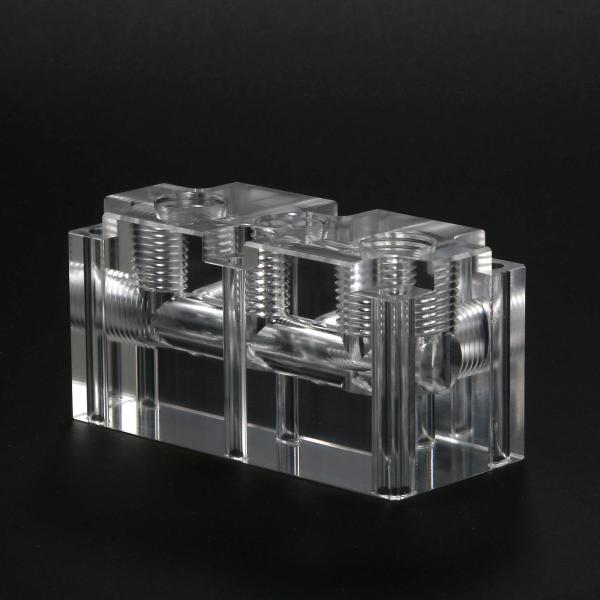 CNC Plastic PMMA Machining Rapid Prototyping Lightweight 0.01mm Tolerance