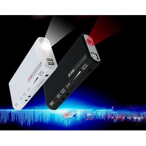 Multi-functional car emergent jump starter