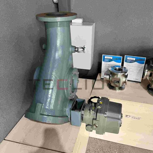 Non actuated cast iron swing diversion valve, a new choice for industrial fluid distribution