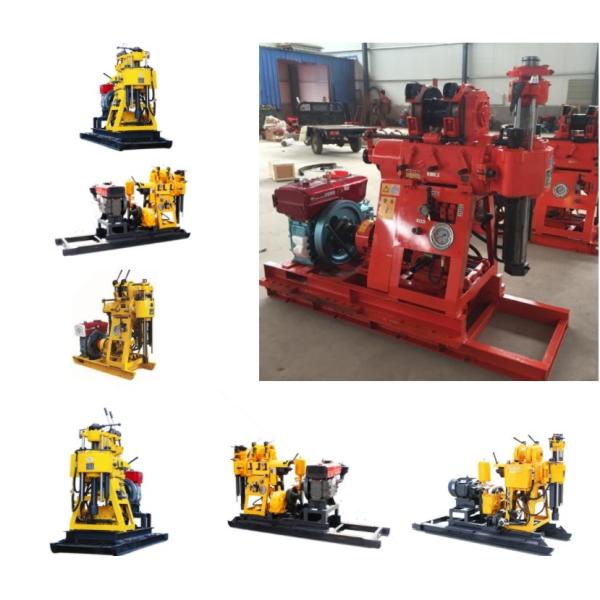 High Drilling Efficiency 75mm Core Geotechincal Water Well Drilling Rig Machine With 200 Meters Depth