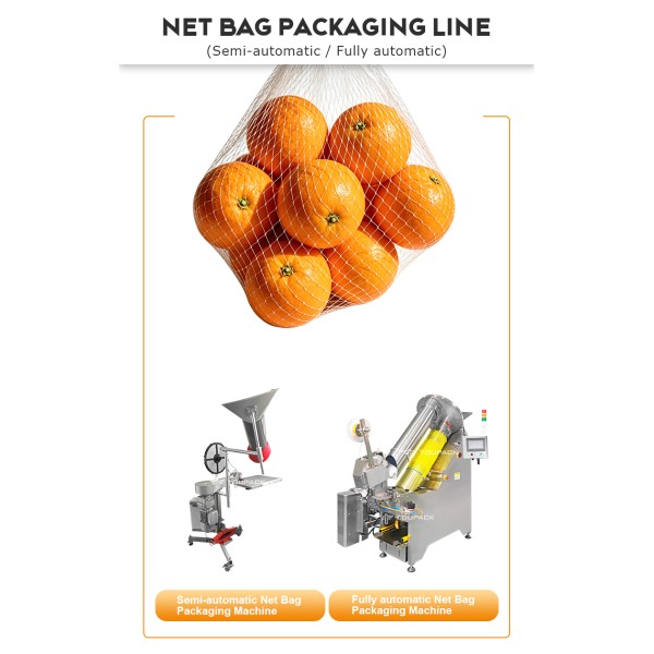 TOUPACK Net Bag Packing Machine From Weighing to Bagging – One Complete Automated Solution