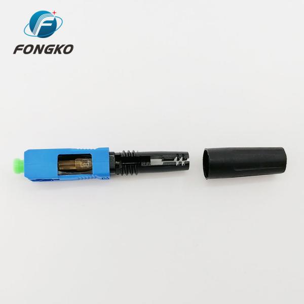 Field Assembly Fiber Quick Connector Singlemode Optical SC UPC