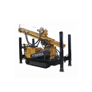 China Rotary 300m Water Well Hydraulic Crawler Mounted Drill Rig on sale