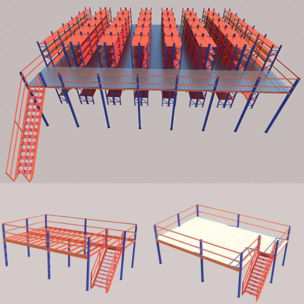 Multi Level Beam Pallet Racking 7 Tons Heavy Duty Industrial Racking SGS