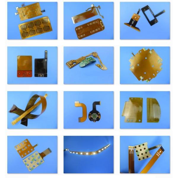 FPC Circuit Board Made On PET Material with Immersion Gold FPC PCBA Fabrication