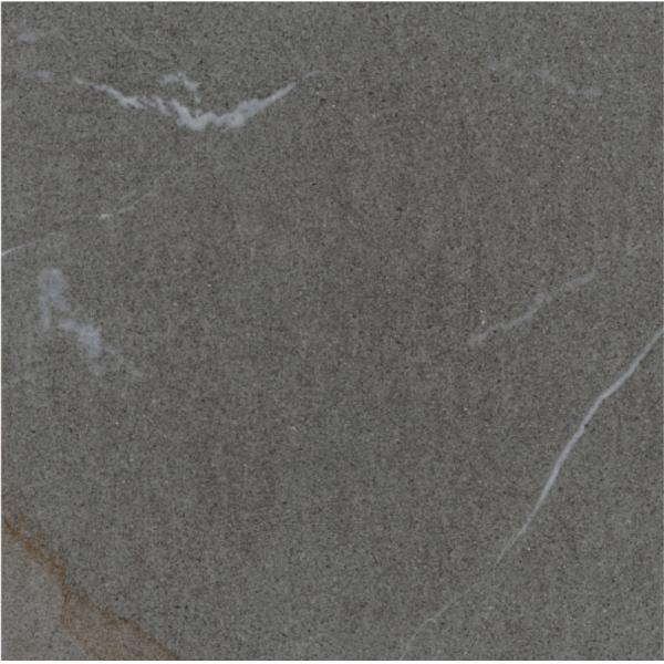 Matt Glazed Porcelain Floor Tile / 600 X 600mm Black Wall Pattern Tiles Low Water Absoption