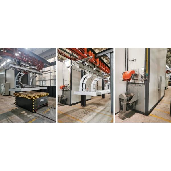 Automatic Glass Lubricant Spray Liquid Painting Line For Forging PLC Controlled