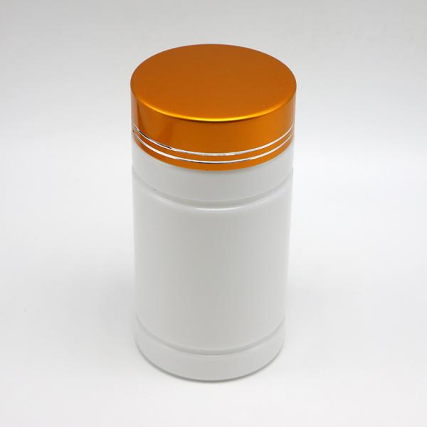 Pharmacy 200mL HDPE Plastic Bottles with Screw Cap and Straight Cylinder Shape