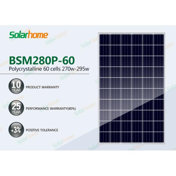 Bluesun Solar Modules and Panels Stock Solar Panel 270W 280w 290w for Home Kits 5BB 60cells ETL TUV Certificates