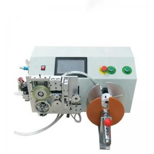 Buy cheap Professional Desktop Cable Data Cable Power Cable Cutting Line Binding Machine for Market product