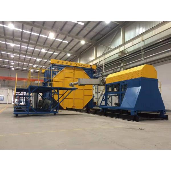 Fully Automatic Shuttle Roller Molding Machine Rotary Plastic Products Production