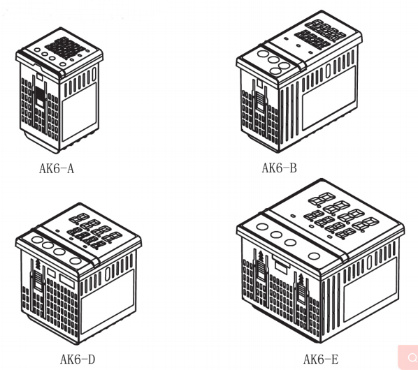 YAK6 Series Temperature Controller with Non-volatile Memory, ±0.5%FS Accuracy, and 48×48 Panel Size