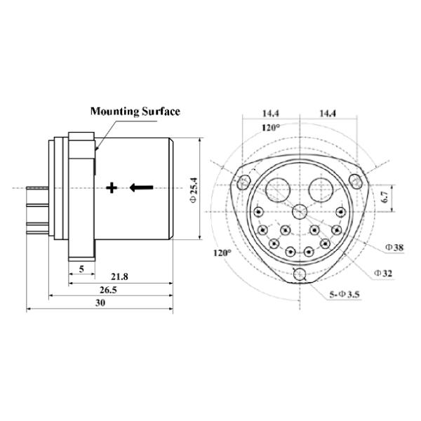 Threshold <5(μg) High precision quartz accelerometer for unmanned aerial vehicle inertial navigation systems