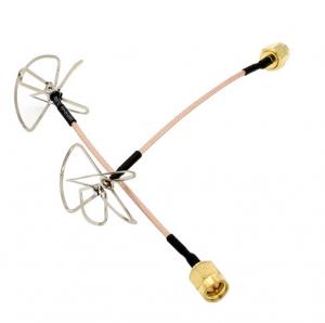 China 5.8G Leaf Clover AV Transmission RHCP Antenna FPV Antenne Exteral Antena With SMA Connector on sale