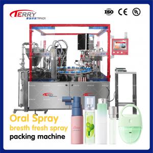 Buy cheap AC220V 50Hz Spray Bottle Filling Capping Machine Automatic Operation product