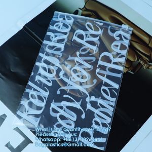 Ecofriendly sustainable Clear Document Folder, Waterproof Case Transparent